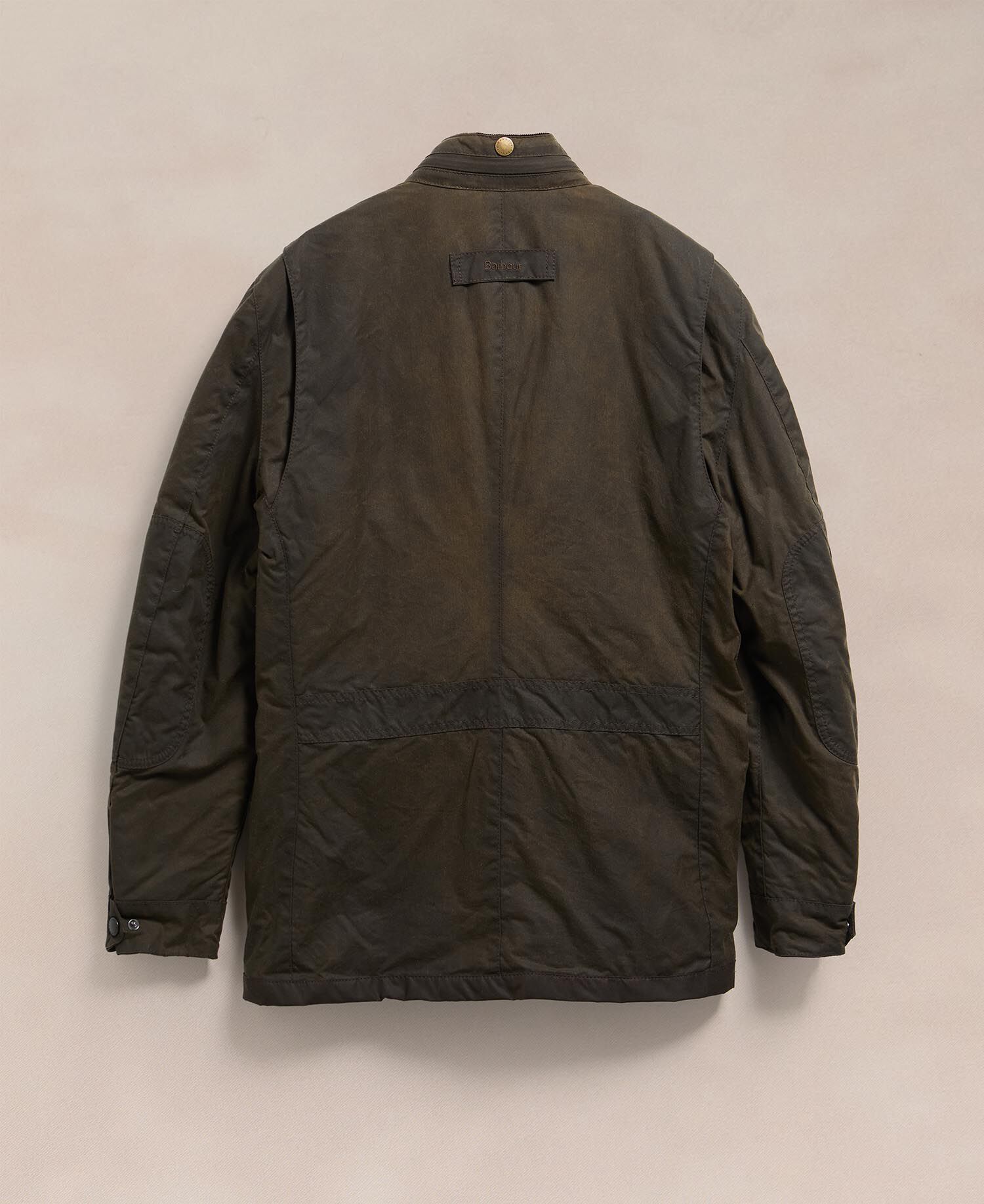 Barbour Re-loved Men's Corbridge Waxed Jacket - Size XL Olive