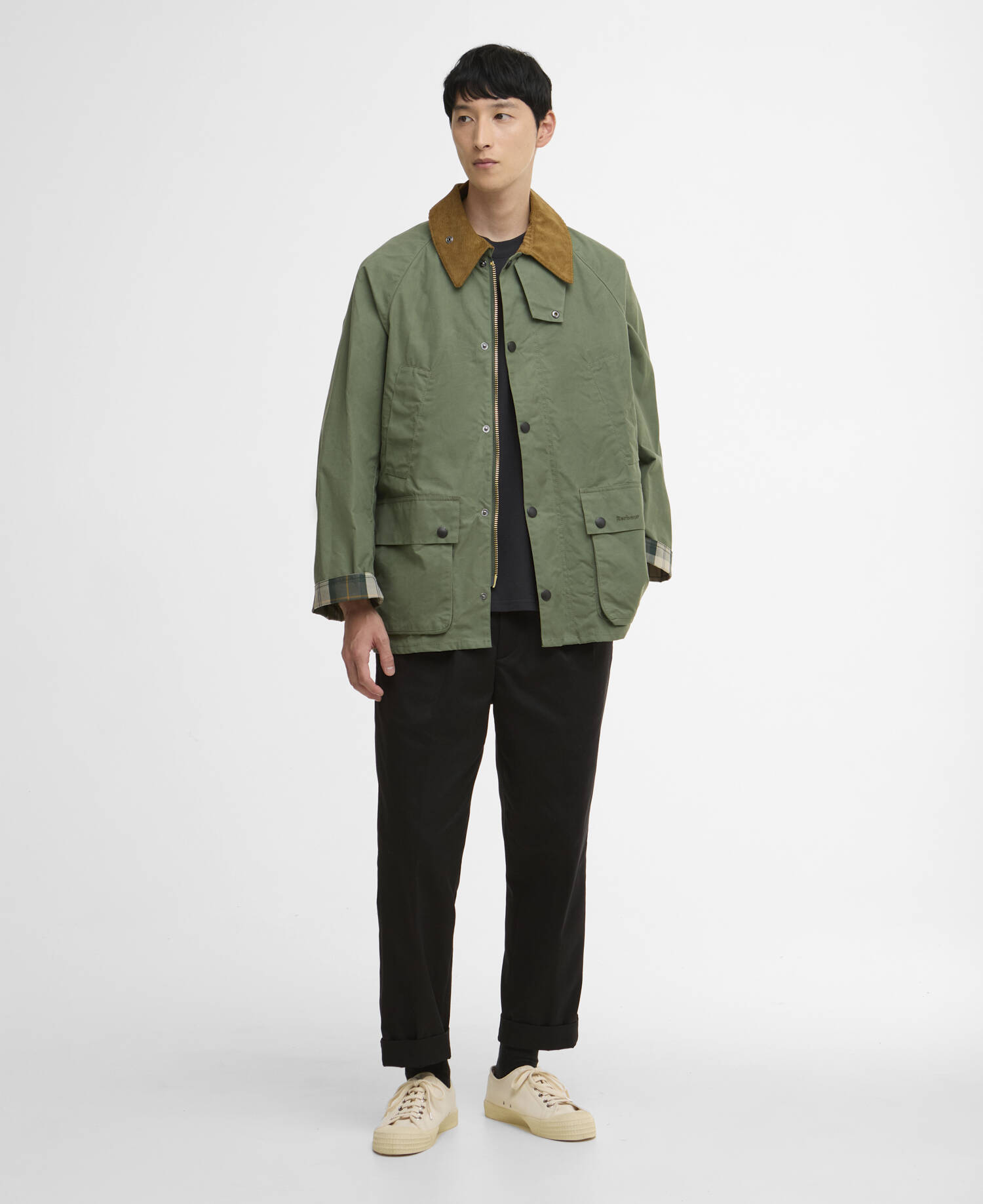 Oversized Bedale Casual jacket Winter Moss image number 1