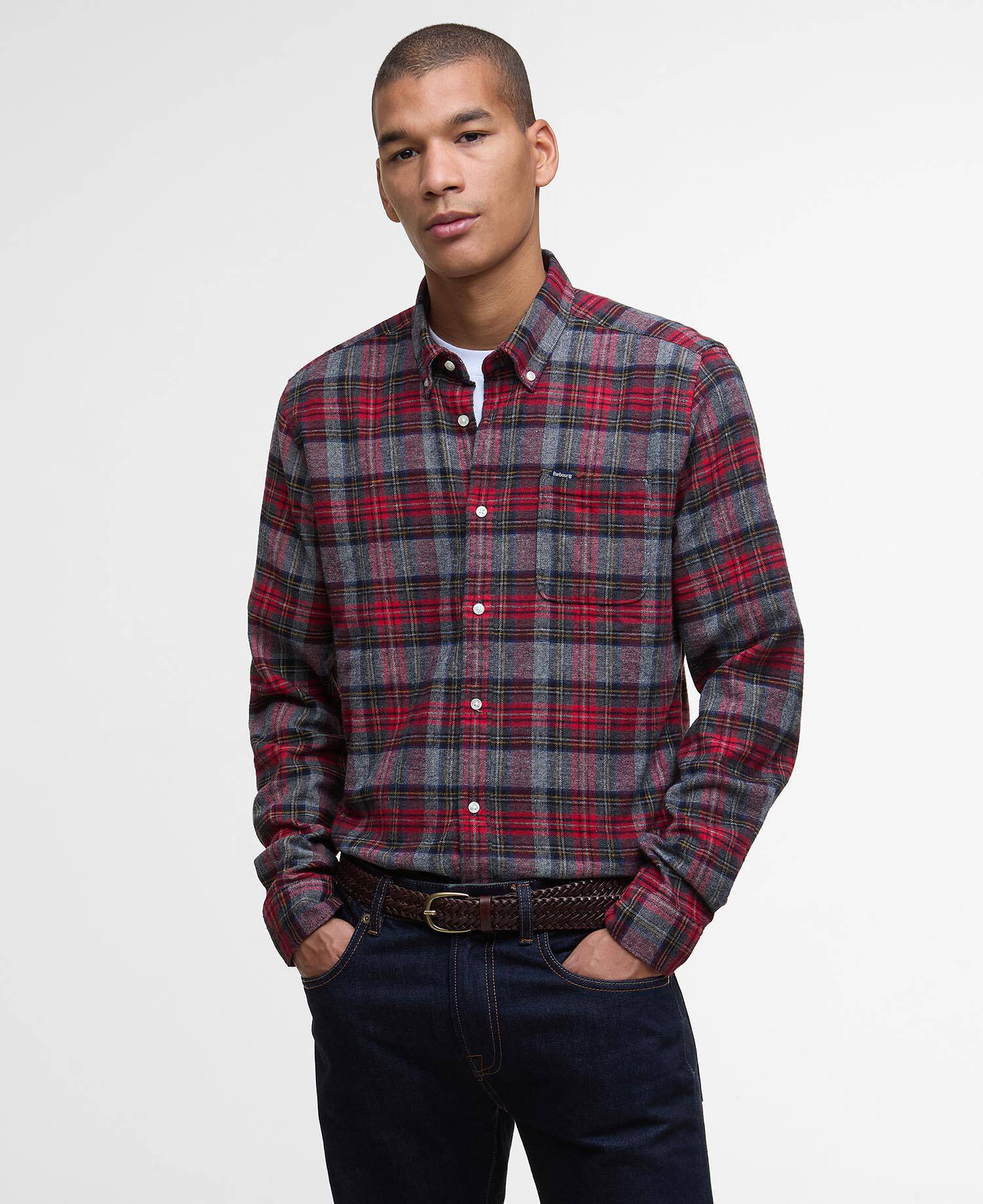 Ashroad Tailored Long-Sleeved Shirt image number 0