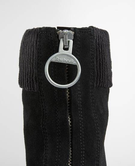 Imelda Zip-Front Ankle Boots