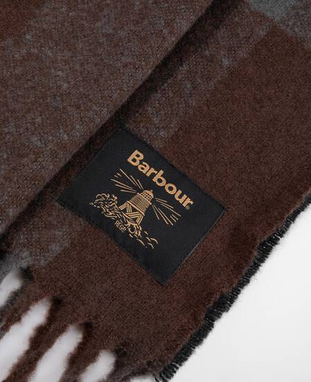 Westerdale Scarf Midnight Oak
