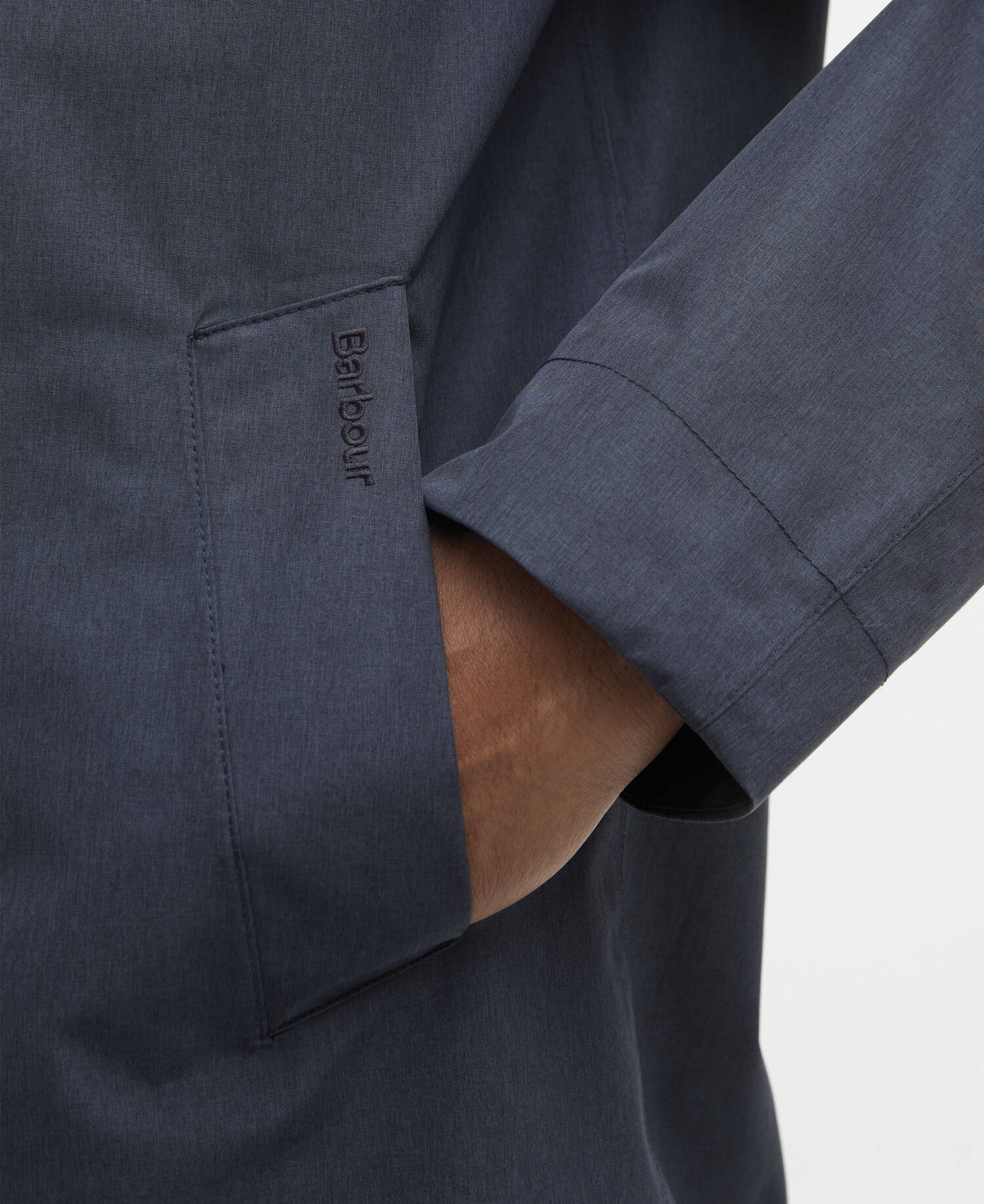 Rokig Hooded Waterproof Mac Dark Navy image number 4