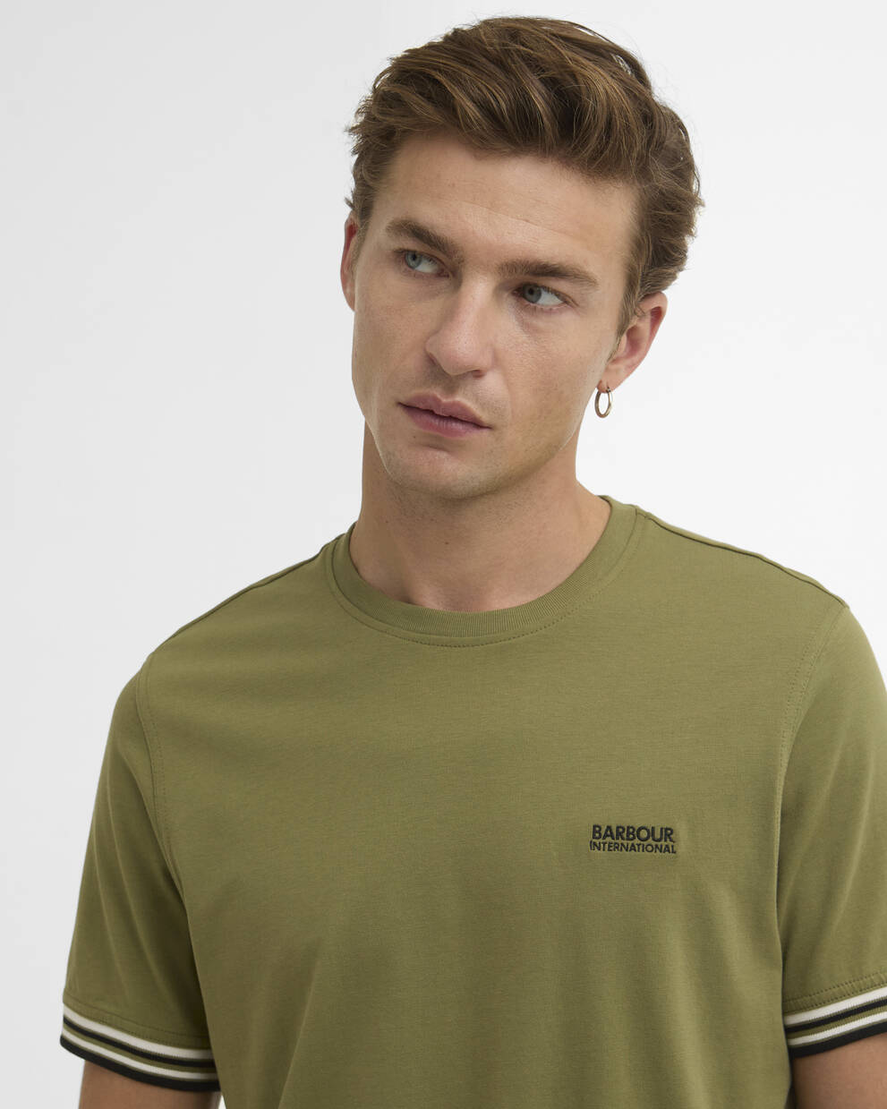 T-shirt Burnwood con fondo manica a contrasto