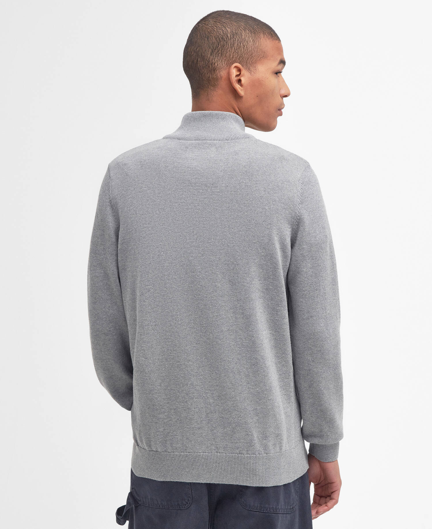 Cotton Quarter-Zip Jumper image number 2