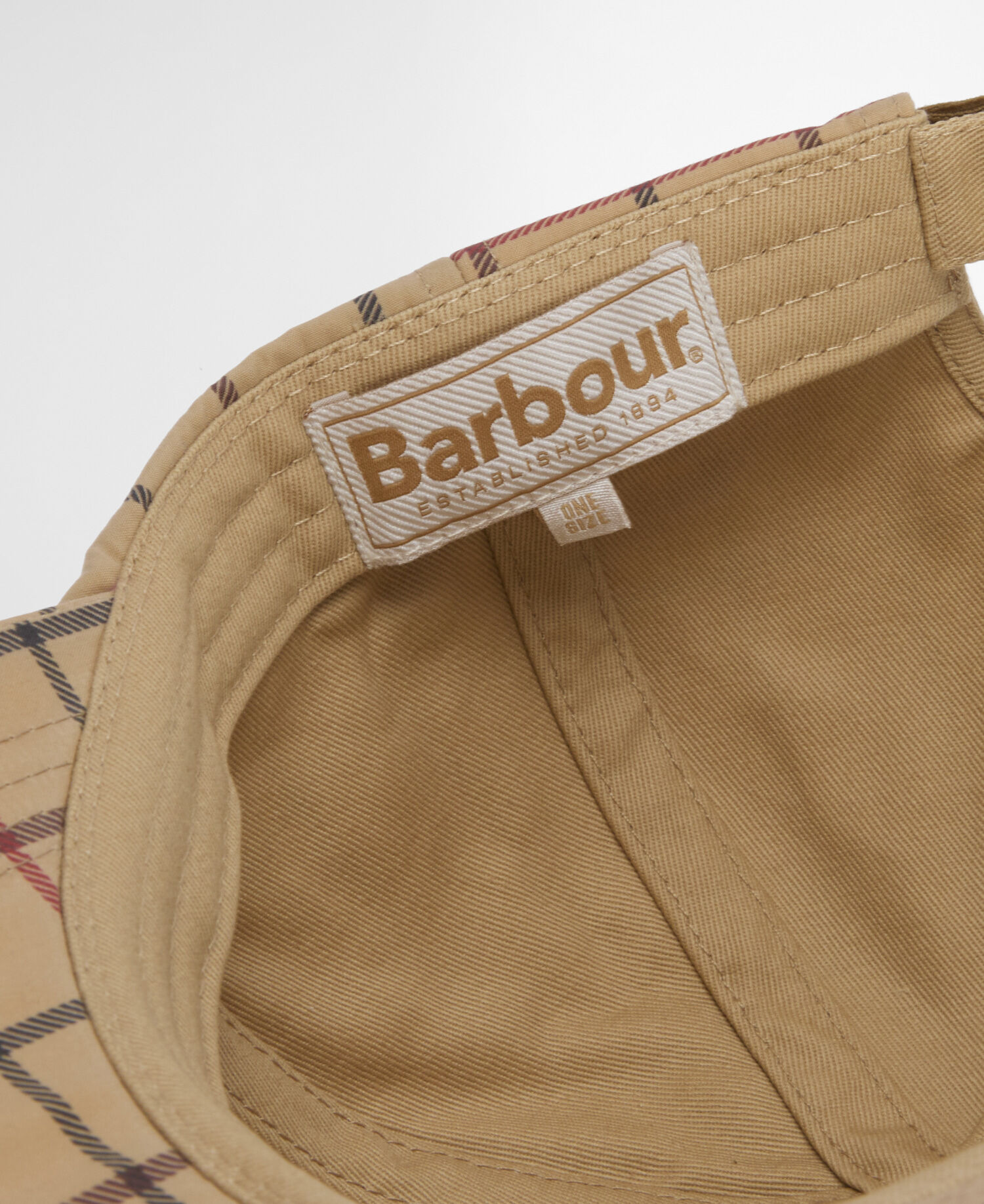 Mackworth Cap Beige Tattersall