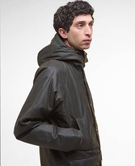 Wachsparka Bedale Olive