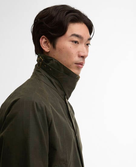 Modified Beaufort Spectator Waxed Jacket Archive Olive