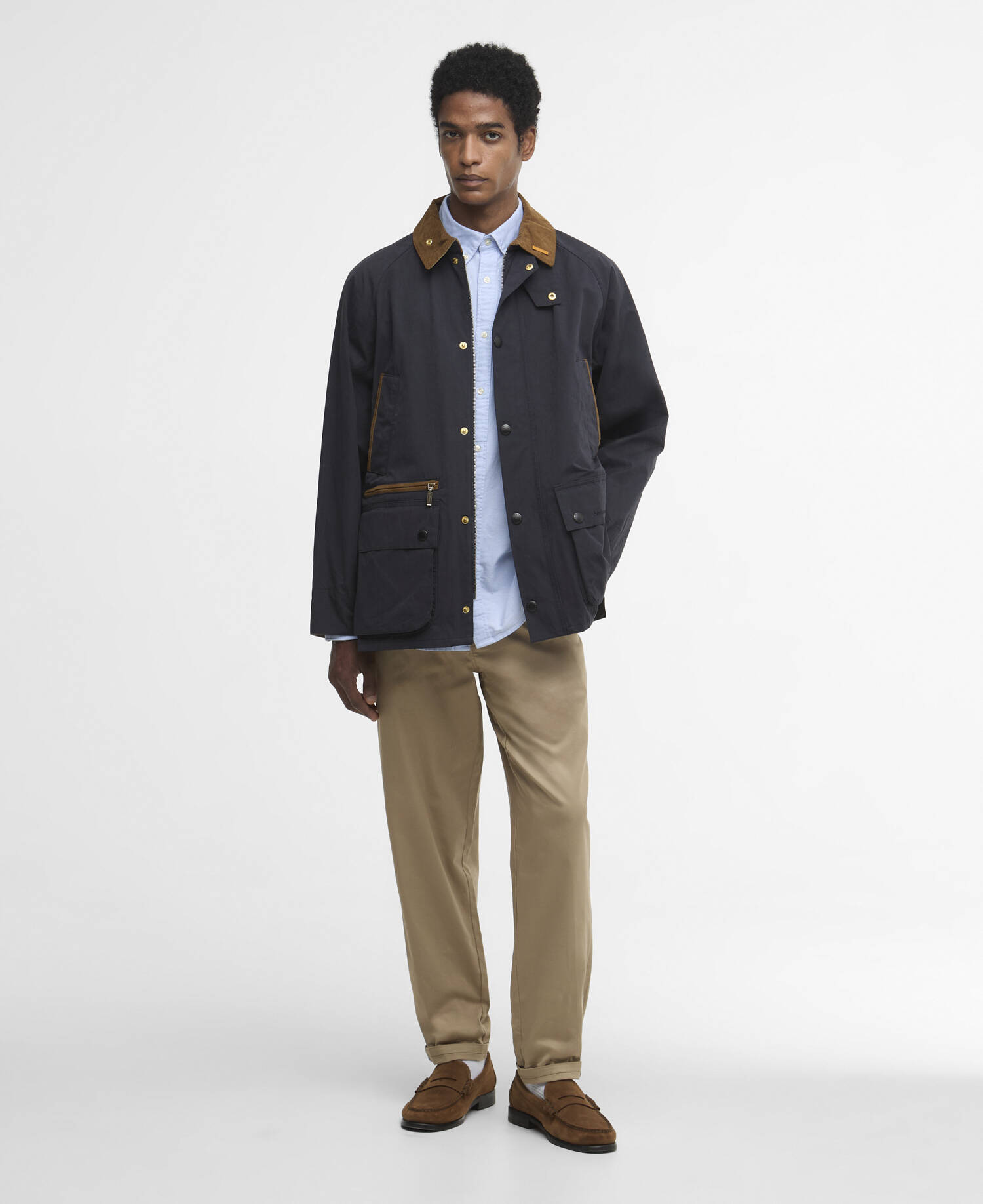 Icons Bedale Casual Jacket Navy image number 1