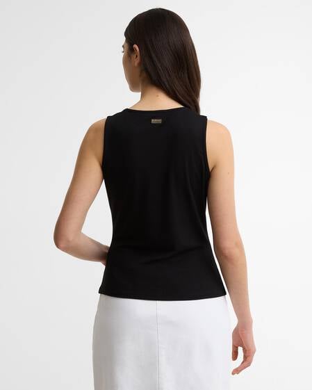 Cinzia Tank Top Black