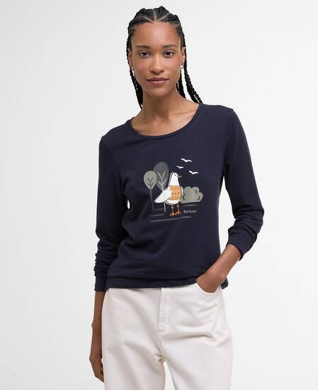 Langarmshirt Lossie Navy
