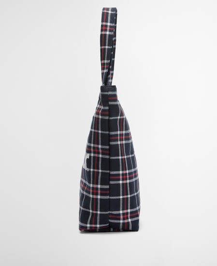 Tote Bag Mini Telfield Tartan Navy/Red Check