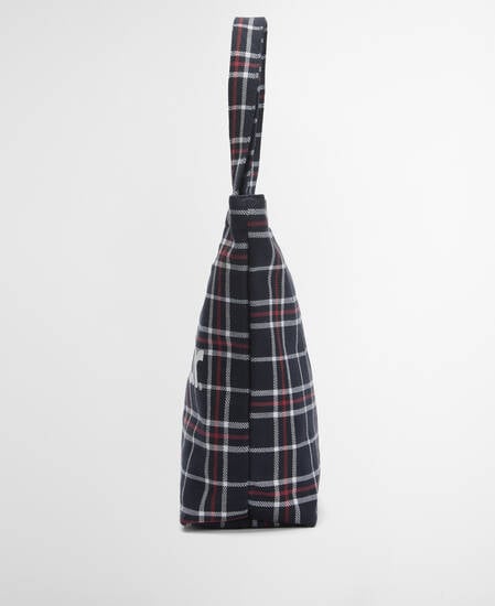 Tote Bag Mini Telfield Tartan Navy/Red Check
