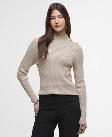 Stella Ribbed Jumper Oat