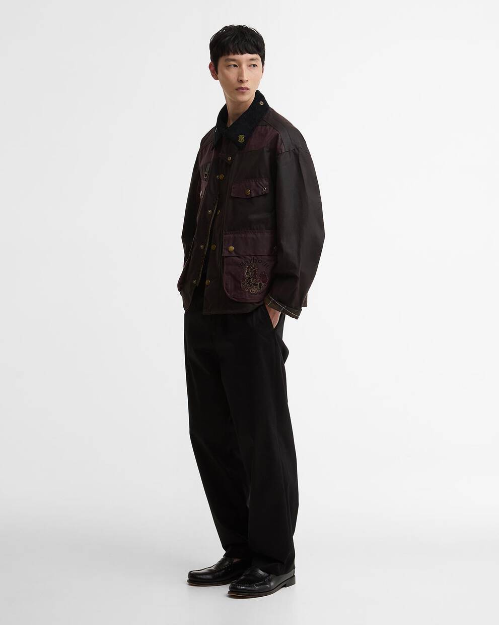 Barbour x Feng Chen Wang Wachsjacke Porter