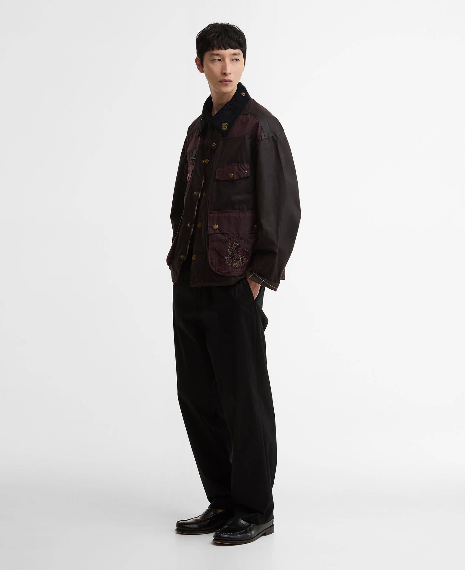 Barbour x Feng Chen Wang Wachsjacke Porter image number 3