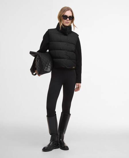 Sweatshirt San Telmo Quilted Black