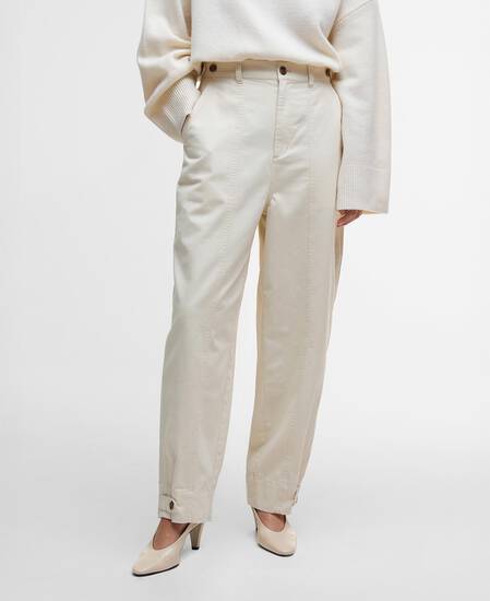 Martha Straight-Leg Trousers Birch