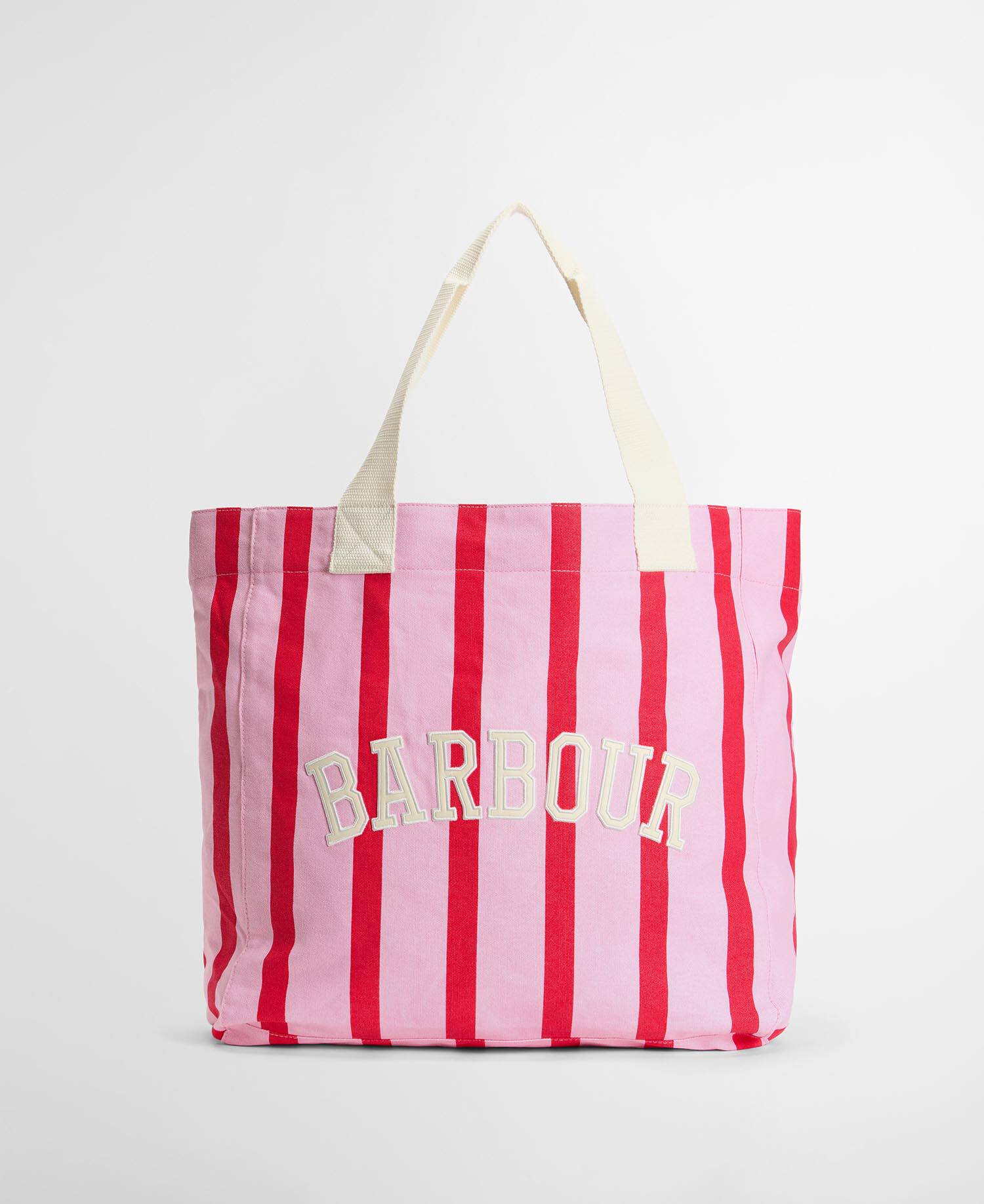 Emily Stripe Tote Bag Cherry Blossom image number 0
