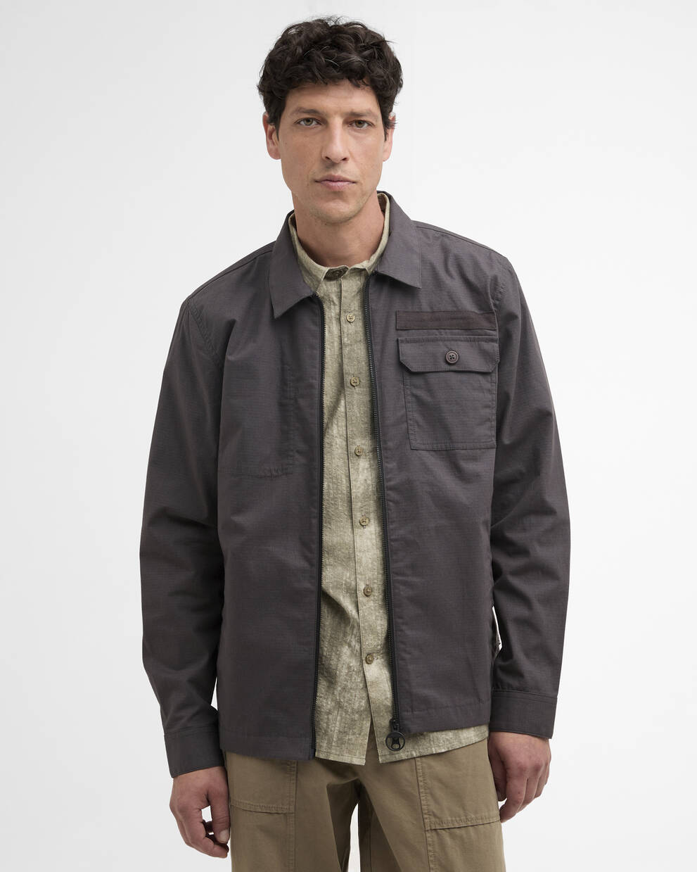 Overshirt Crail in ripstop cerato