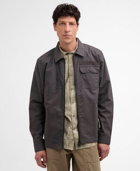 Overshirt Crail Wax Ripstop Asphalt