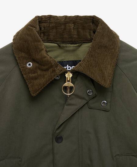 Freizeitjacke Oversized Bedale Padded Olive