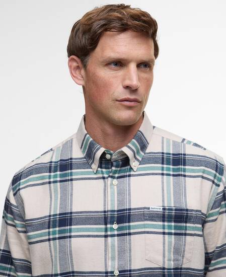 Camicia Dogwood a maniche lunghe con vestibilità regular Ecru Marl Camicia Dogwood a maniche lunghe con vestibilità regular Ecru Marl