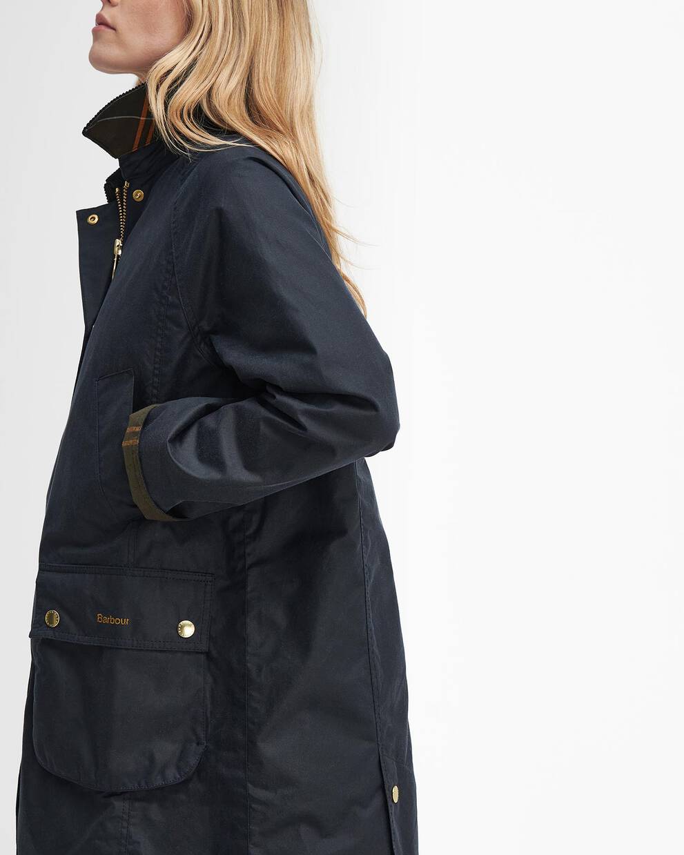 Long Beadnell Waxed Jacket