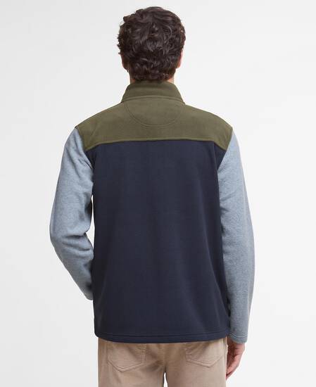Colour Block Fleece Navy