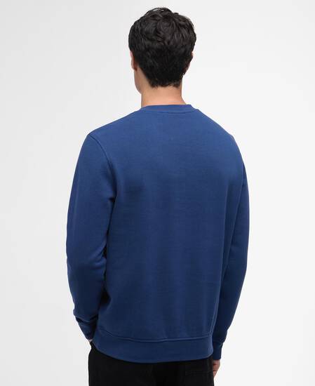 Essential Graphic Crew Sweatshirt Insignia Blue