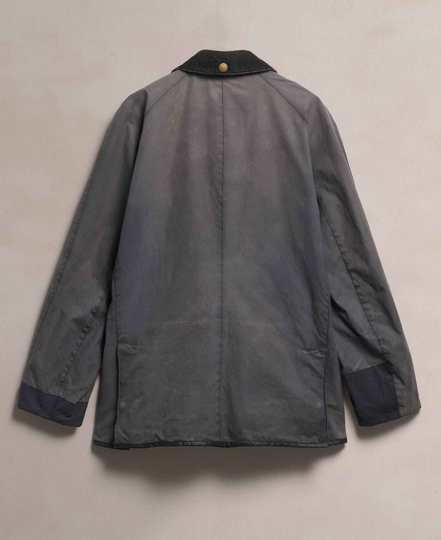 Barbour Re-Loved Men's Ashby Waxed Jacket - Size XL Navy image number 2