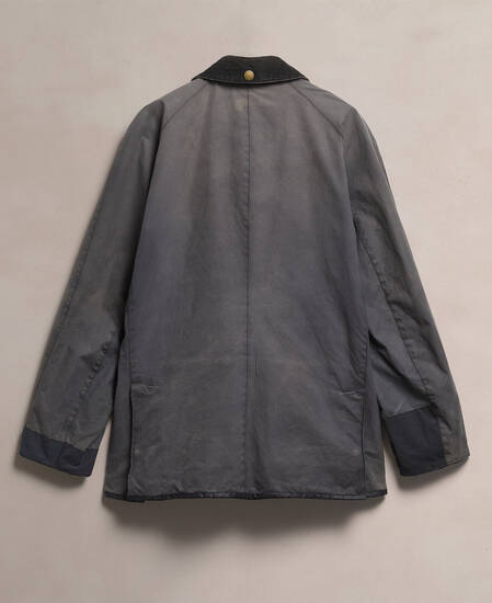 Barbour Re-Loved Men's Ashby Waxed Jacket - Size XL Navy