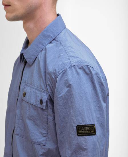 Inline Overshirt Manor Blue Inline Overshirt Manor Blue