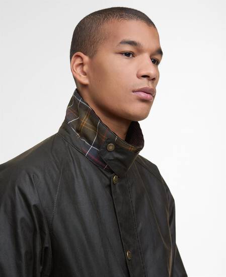 Tracker Waxed Jacket Olive