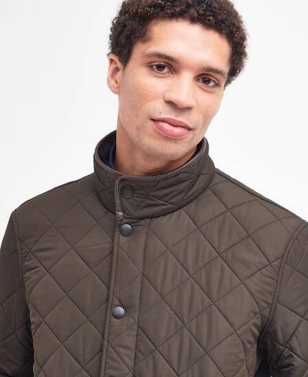 Powell Quilted Jacket Olive