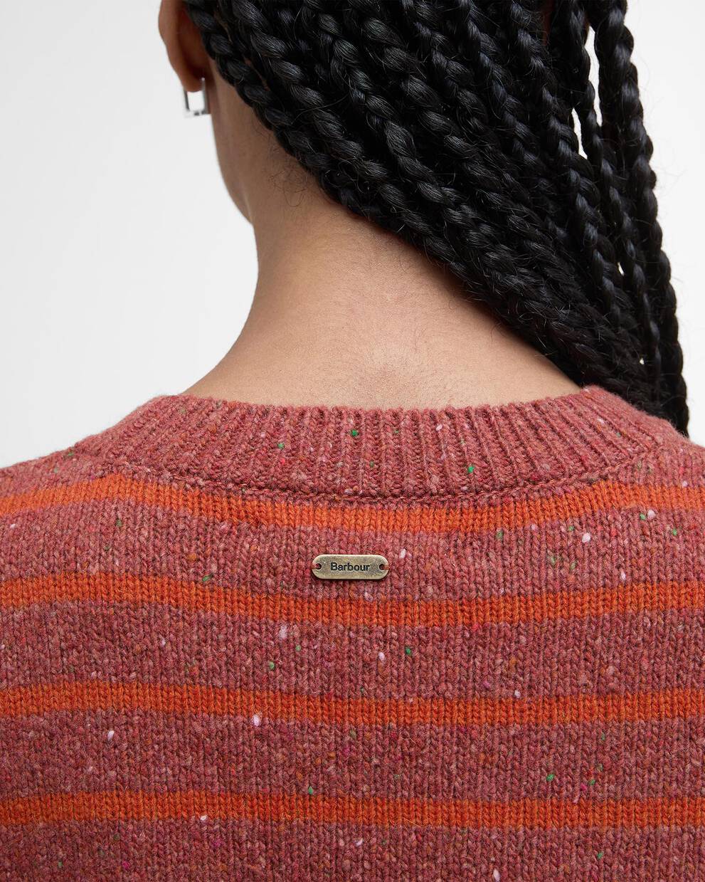 Claydon Striped Crew Neck Jumper