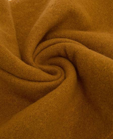 Brandy Boucle Scarf Bronze Brown