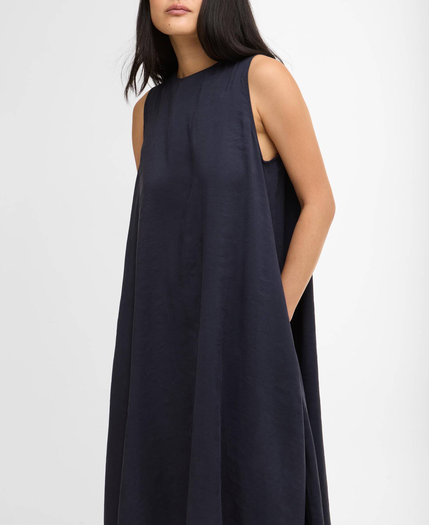 Salthill Maxi Dress Dark Navy image number 3