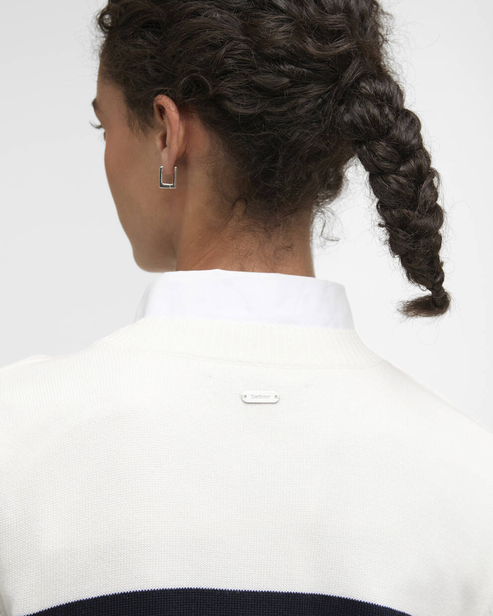 Maglione girocollo Fern con motivo a righe