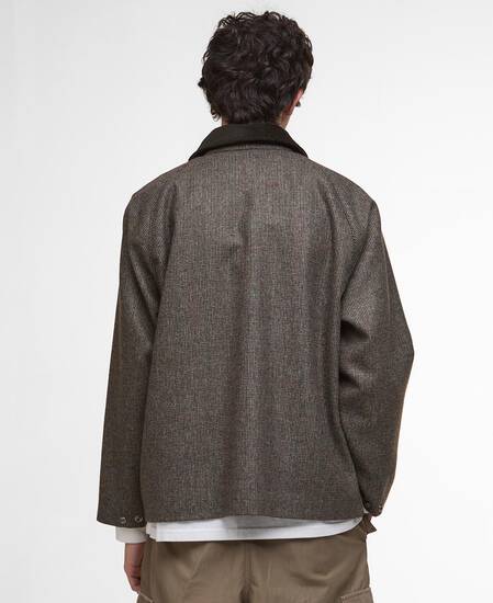 Wolljacke Editor Olive Check
