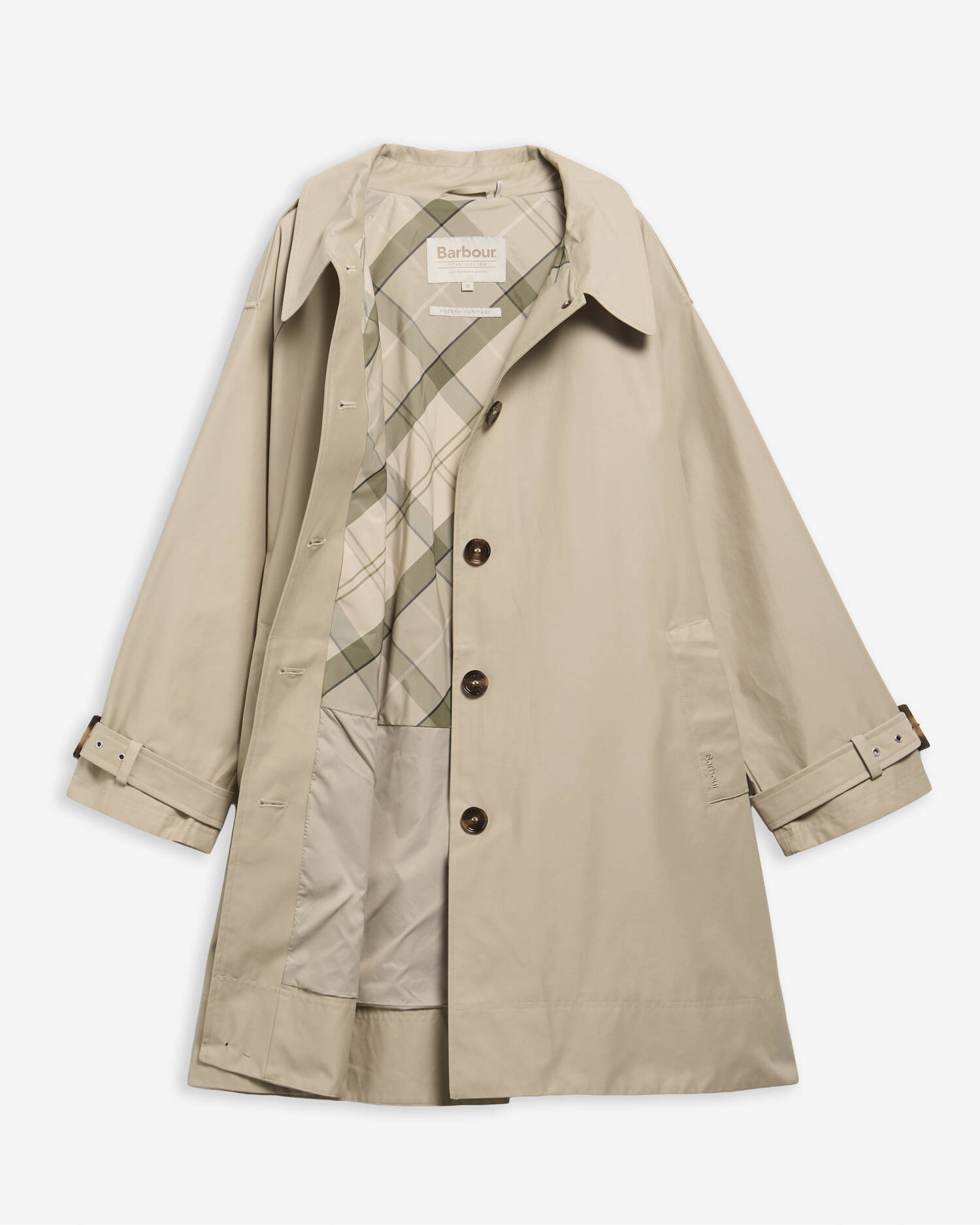 Maia Plus-Size Showerproof Jacket Light Sand image number 6