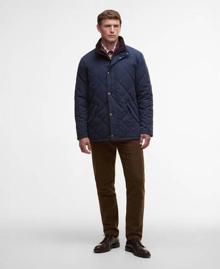 Elter Quilted Jacket Navy Elter Quilted Jacket Navy
