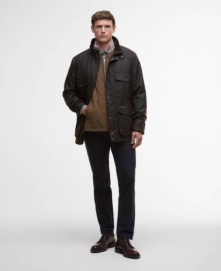 Westward Waxed Jacket Olive