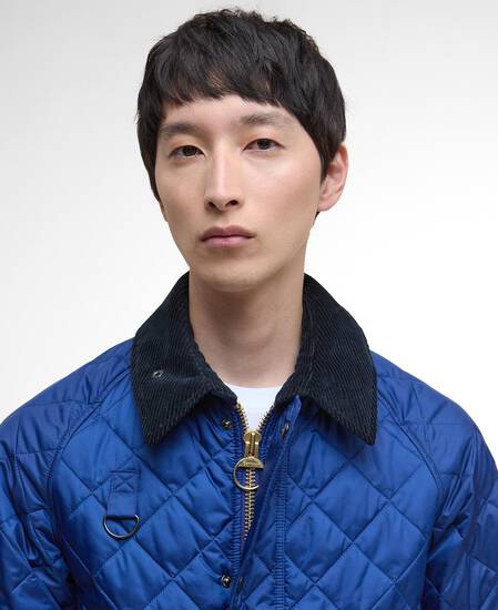 Spey Quilted Jacket Inky Blue