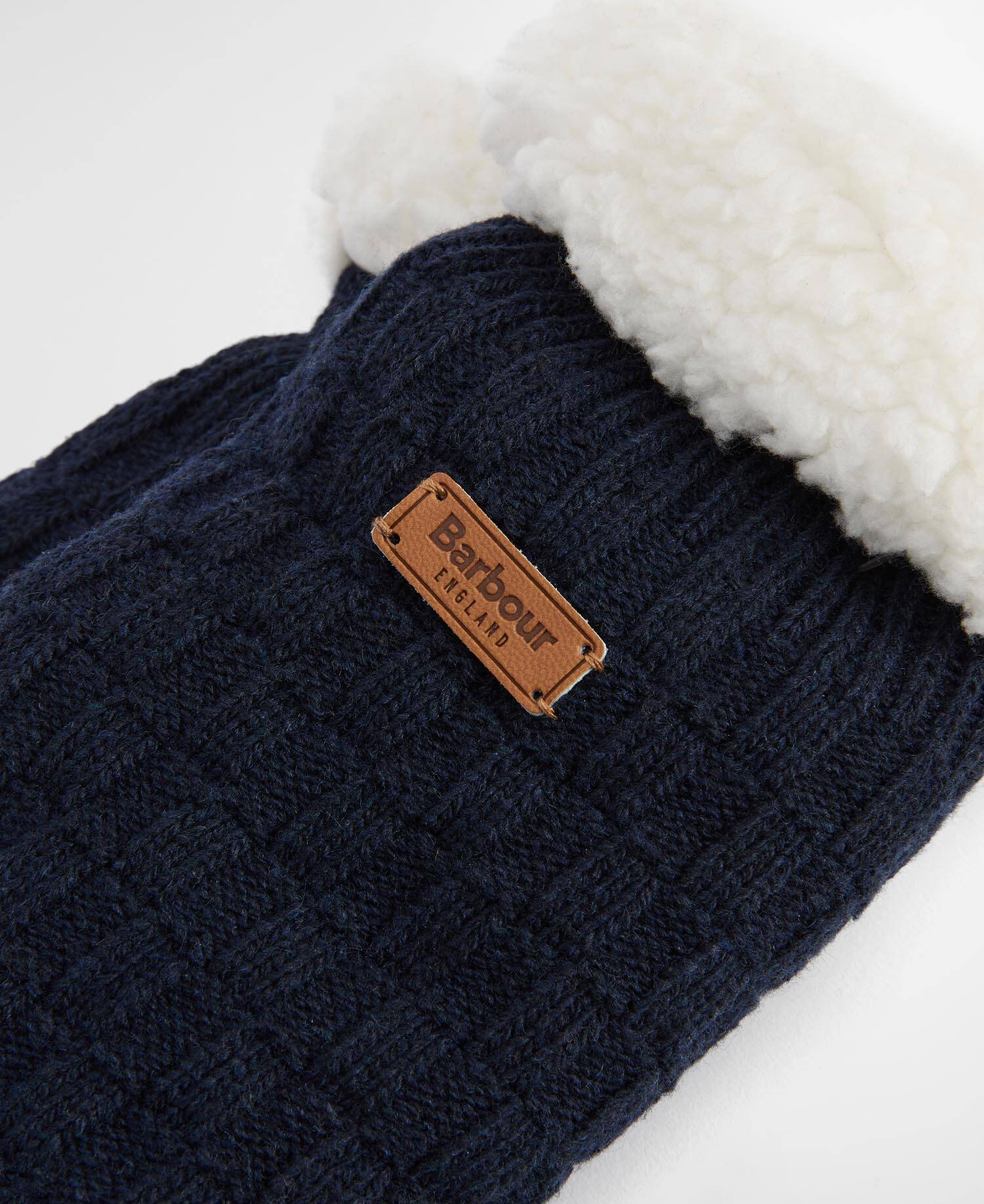 Cable Knit Lounge Socks image number 1