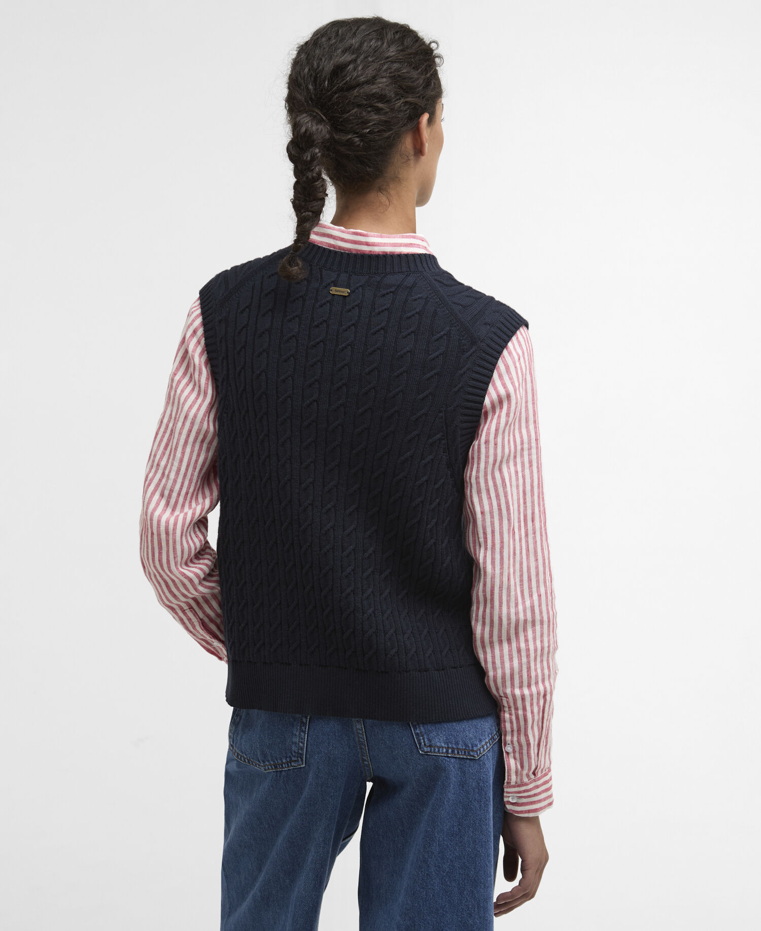Hartland Sweater Vest Classic Navy