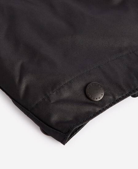 Lightweight Waxed Hood Classic Black