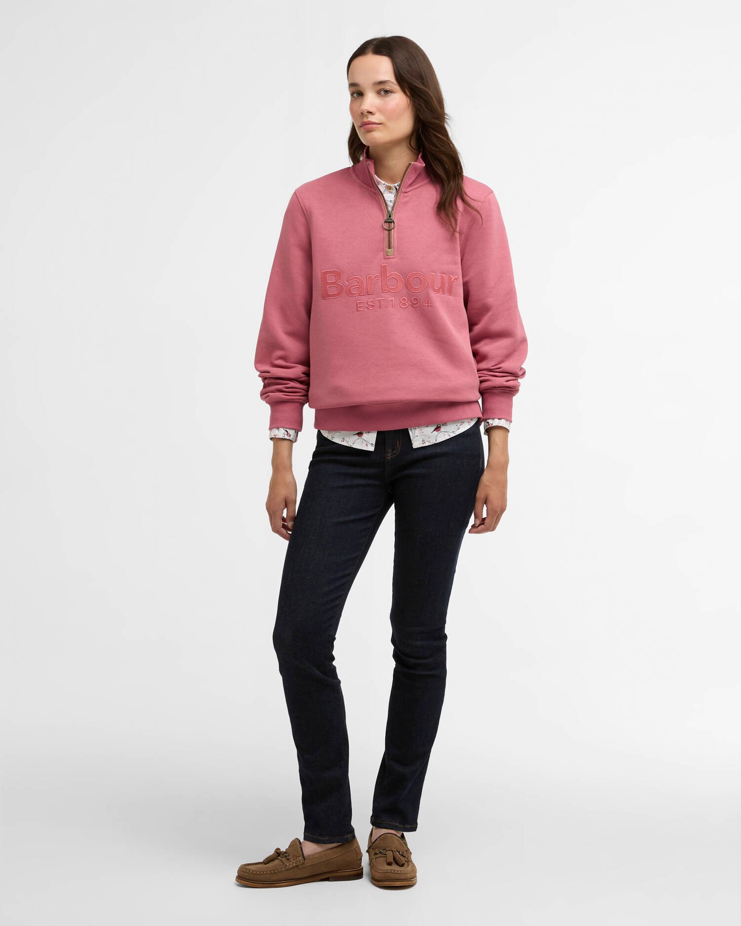 Pullover Cynthia Half-Zip Wildberry image number 1