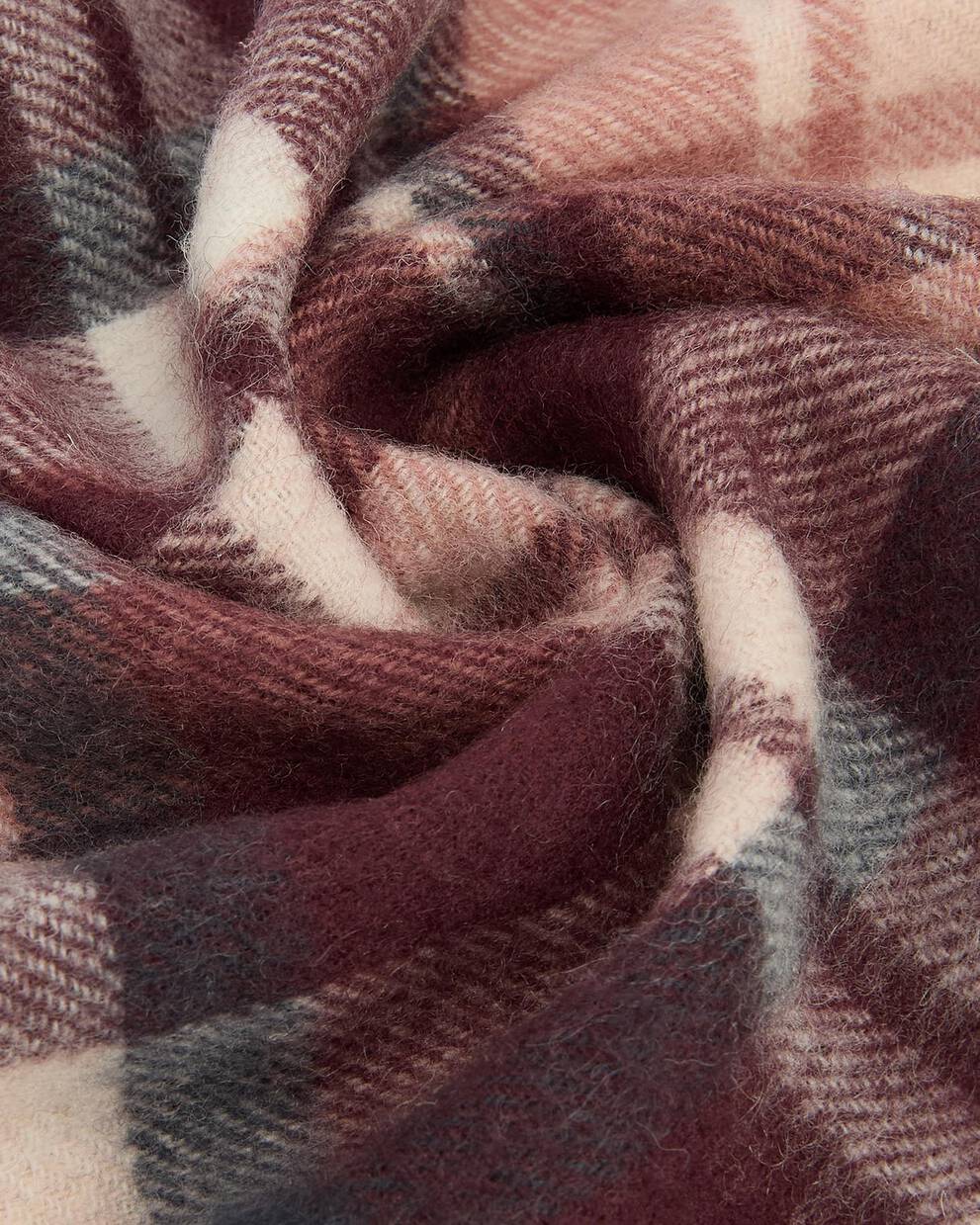 Schal Vintage Winter Plaid