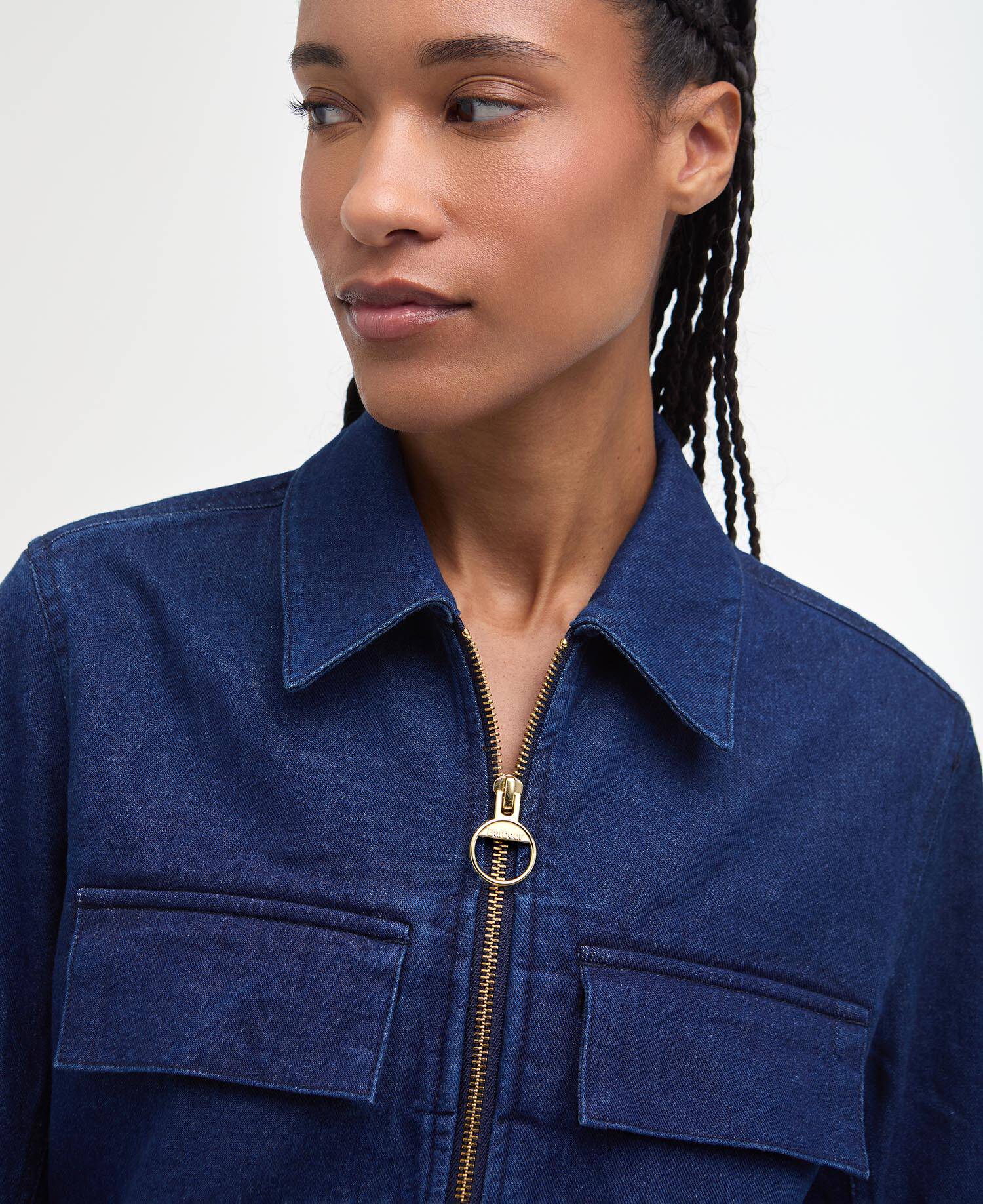 Overshirt in denim Arla image number 3