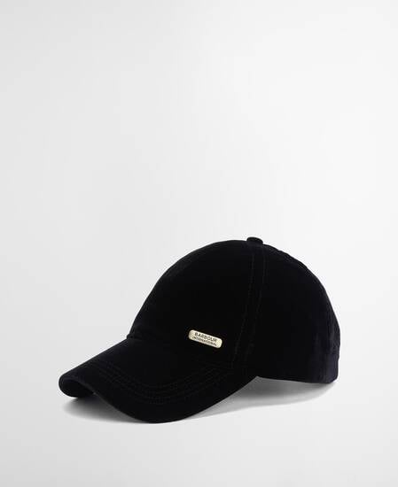 Cecilla Velvet Cap Black